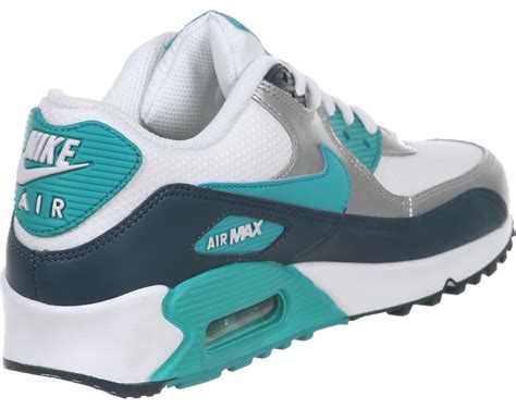 nike air max 90 w schuhe farbe weiß silber türkis|Air Max 90 preisliste.